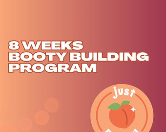 Programme de renforcement des fesses de 8 semaines, Fessiers, Programme des fessiers, Plus fort, En meilleure santé, Fitness, Entraînement, Programme