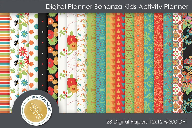 Kids Digital Activity Planner - Etsy