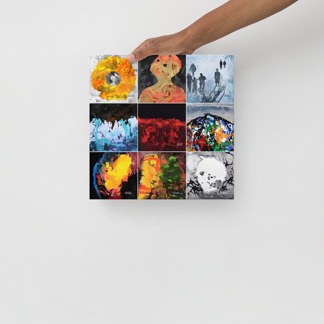 Radiohead Ok Computer Poster Radiohead Poster Canvas Ok Computer Album