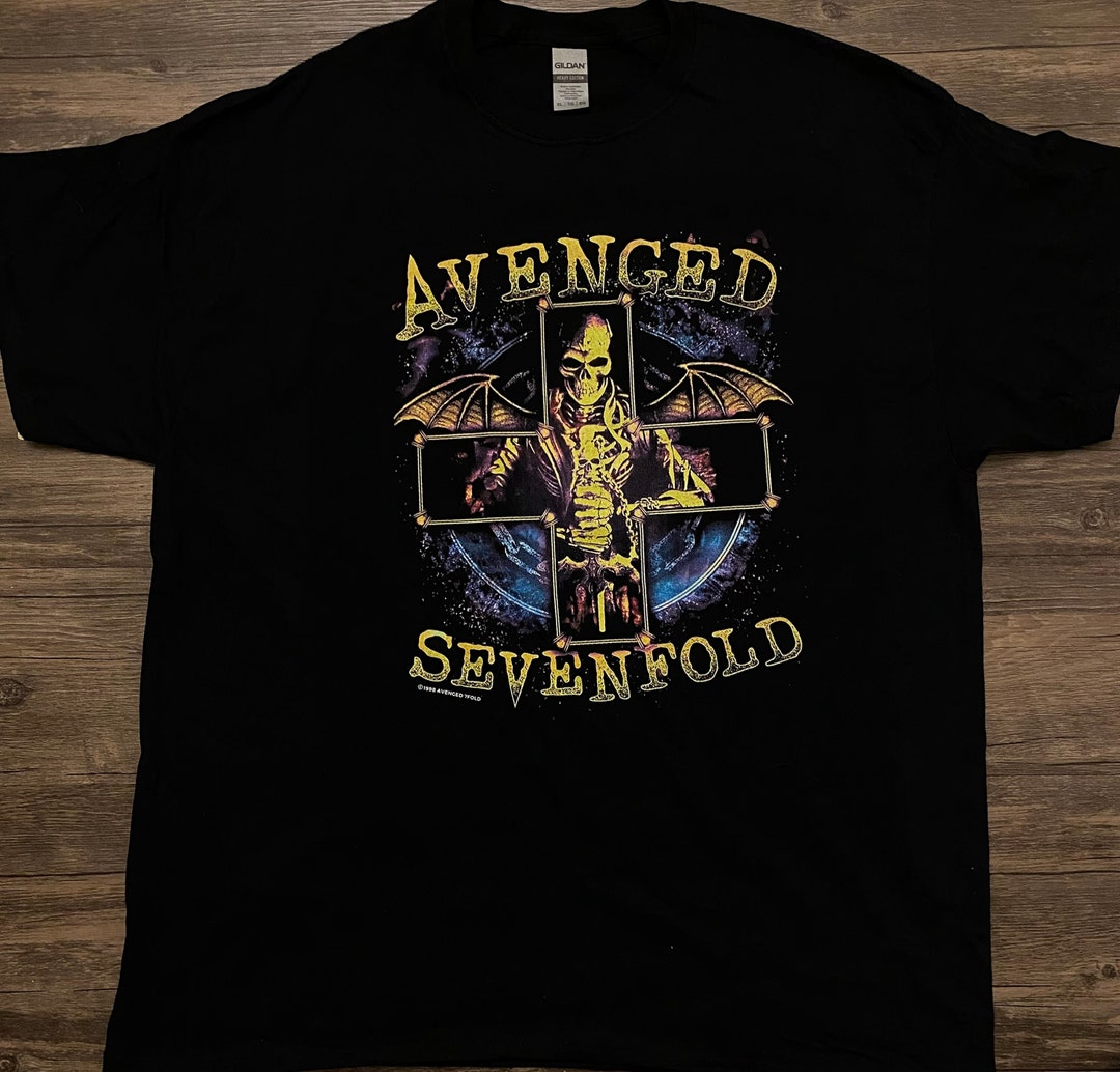 Vintage Avenged Sevenfold T Shirt Band Tee Avenged Sevenfold Heavy