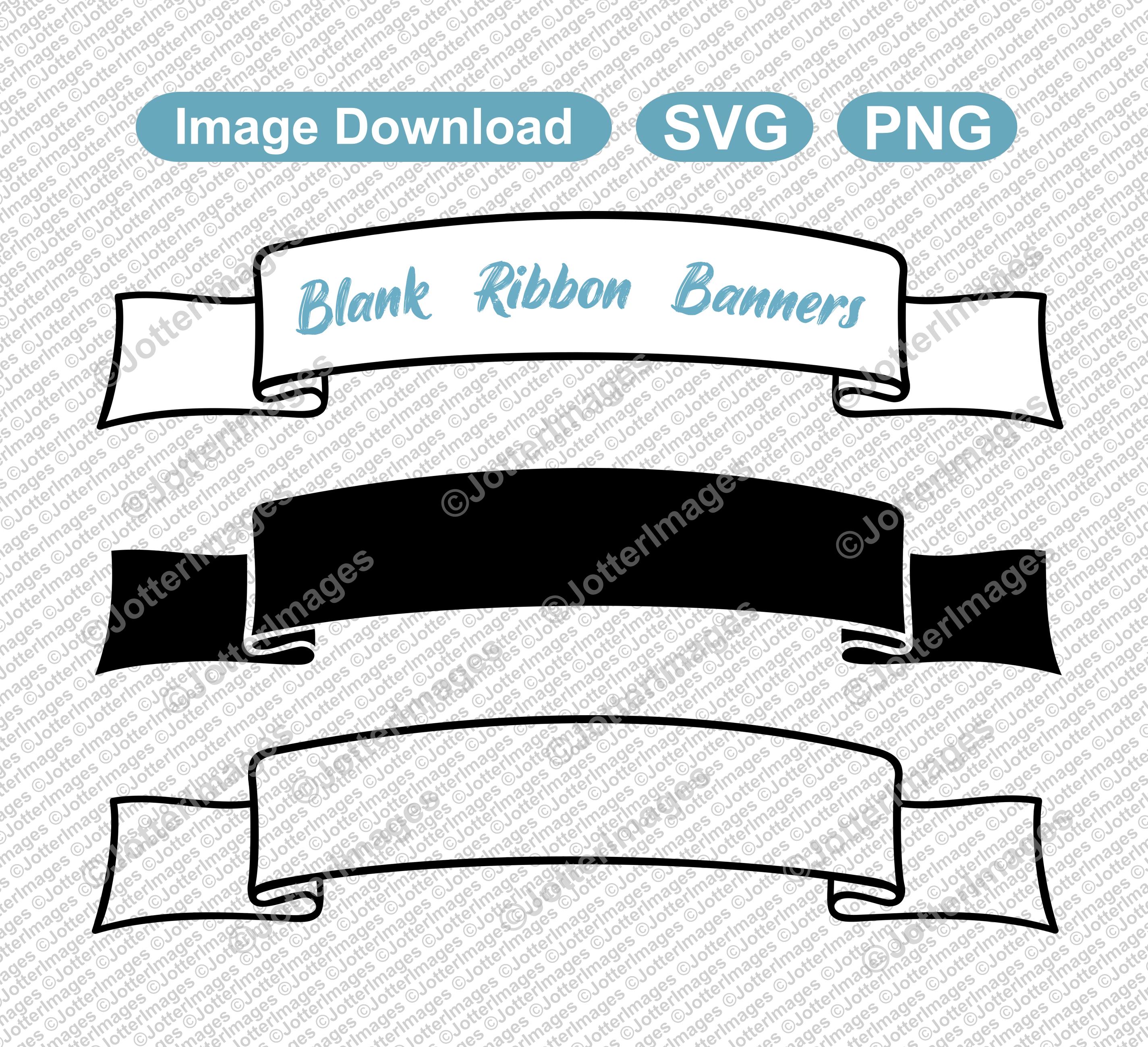 Blank Ribbon Banner Sign Picture Logo Image Download SVG, PNG ...