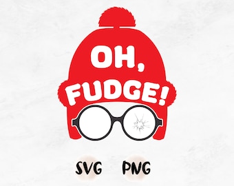 Oh fudge svg / Christmas Story svg / Christmas svg / You'll shoot your eye out kid svg / digital download