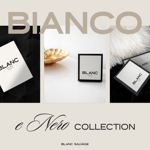 Bianco E Nero Collection | Blank Gift Box Mockup | Blank Magazine ...