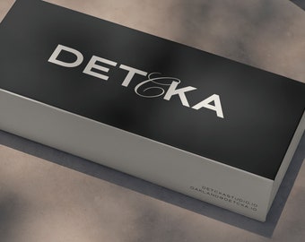 Detcha Gift Box Mockup / Branding Mockup / Modern Mockup Branding / Mockup Display / Luxury Mockup / Branding Scene Mockup / PSD Mockup