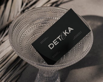 Detcka Business Card Mockup | Branding Mockup | Mockup Business Card Branding | Mockup Display | Luxury Brand | Branding Scene Mockup