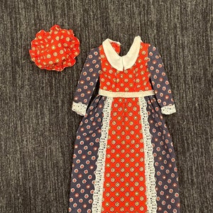 Vintage Barbie Best Buy bicentennial maxi dress #9164, 1976