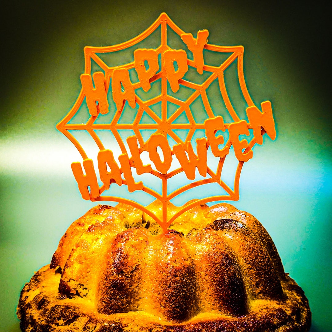 Happy Halloween Cake Topper Cake Topper Cake Topper Etsy