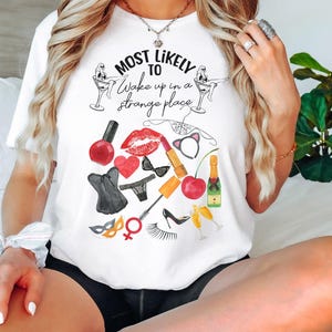 Custom Bachelorette Party, Matching Most Likely To Shirt-Funny Groom Crew-Tees Bachelor Weekend, Bachelorette Party Ideas, Bella+Canvas 3001