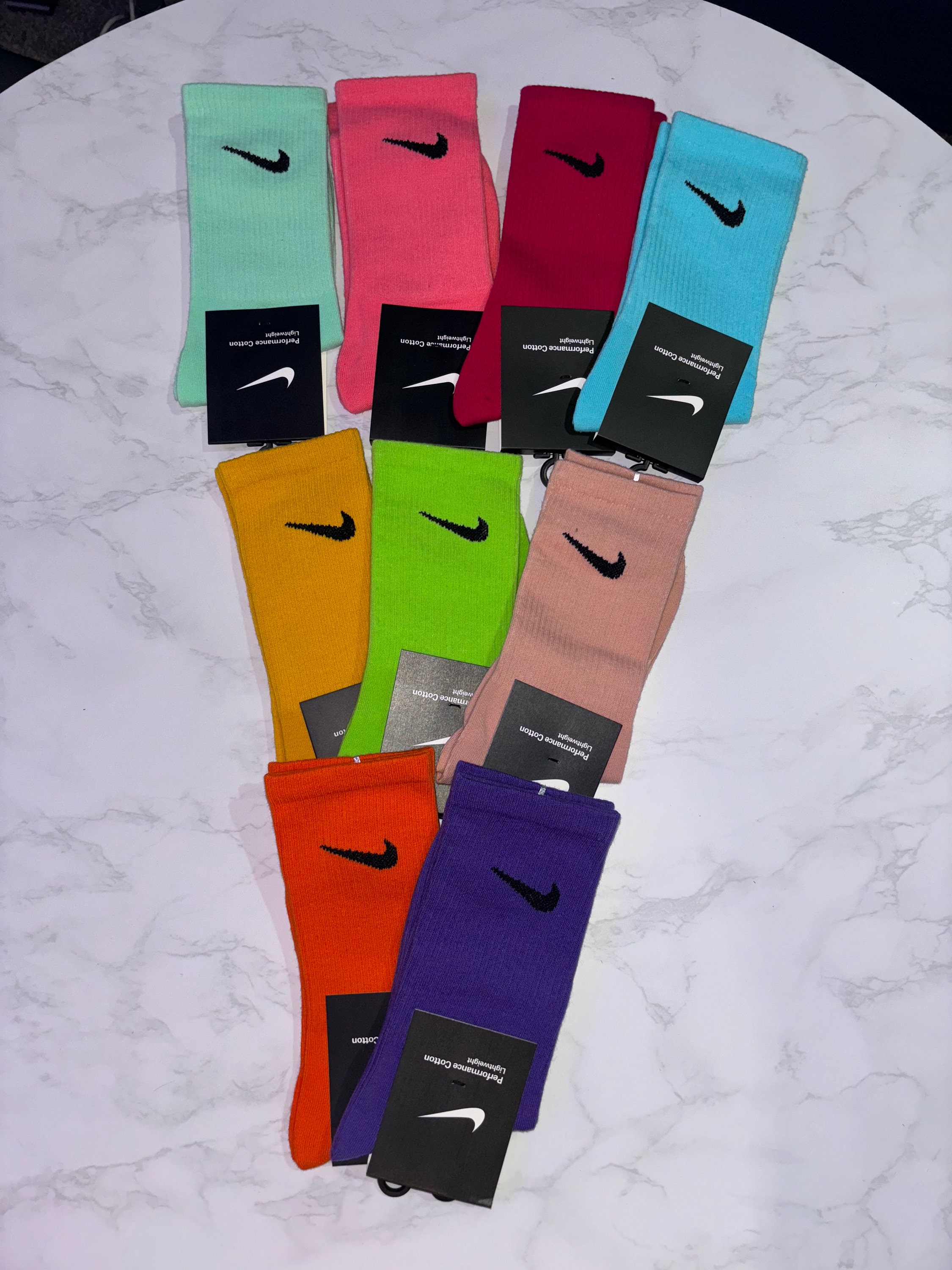 Multi colored nike socks cheap