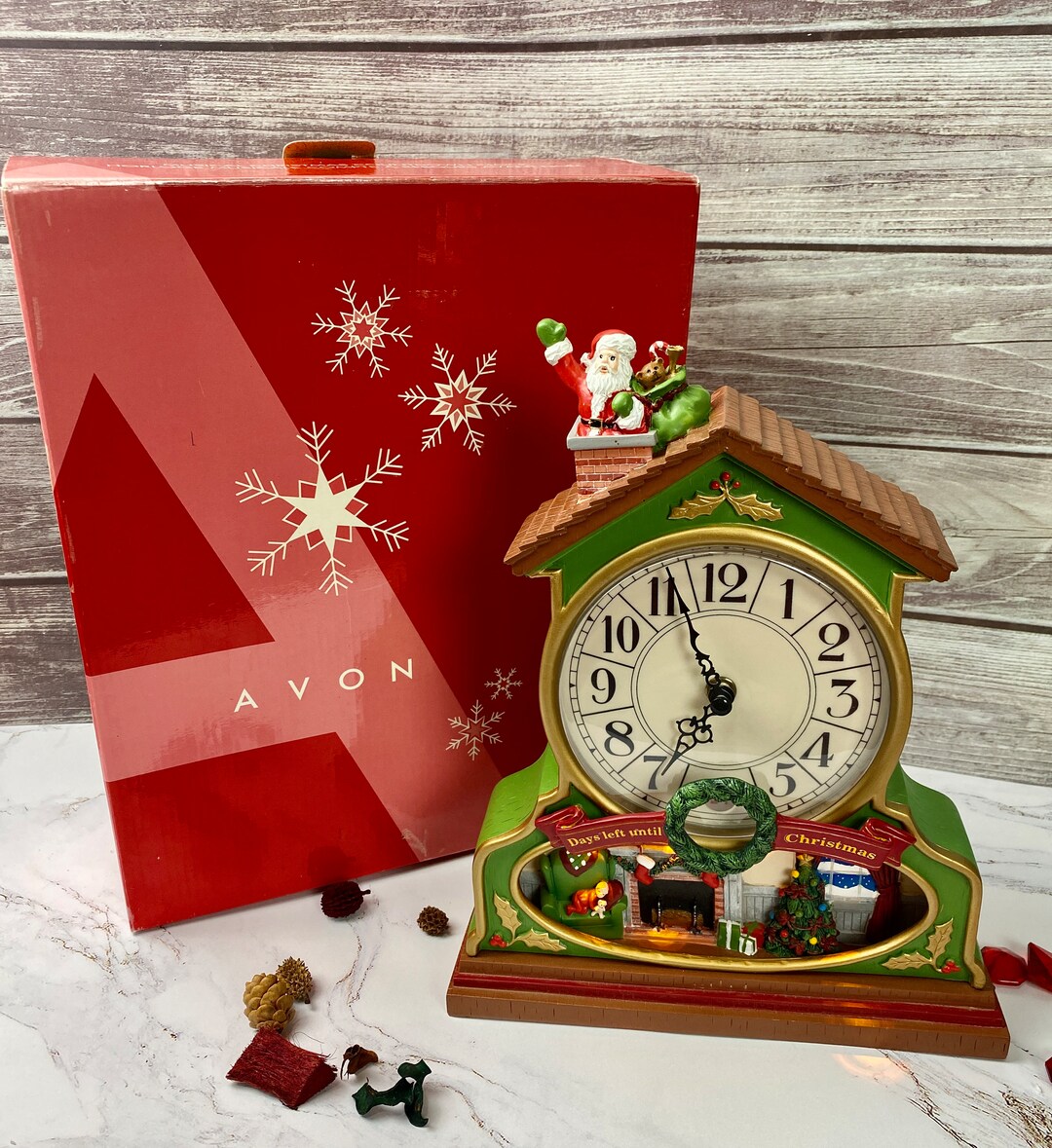 Avon Musical Christmas Countdown Clock