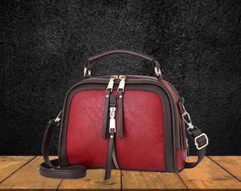 Leather Crossbody Bag PDF Pattern: Elegant Handbag Template (Digital Download)