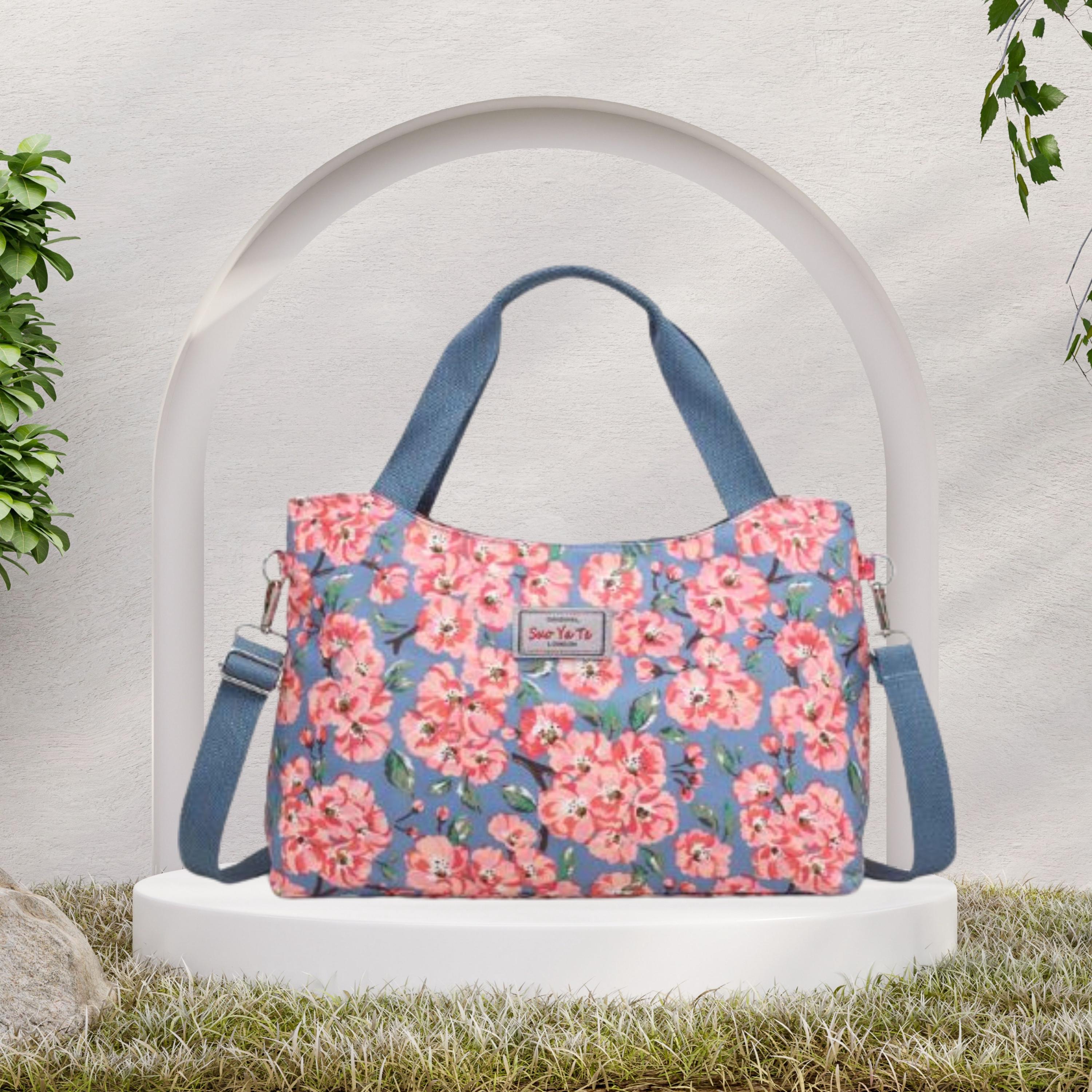Canvas Tote Bag Sewing Pattern With Pockets (PDF) - Etsy