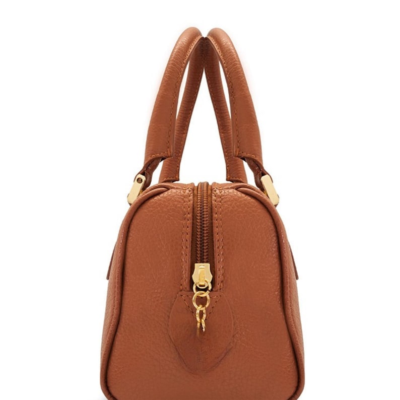 Mini Boston Leather Bag PDF Pattern – DIY Handbag Sewing Template - Etsy