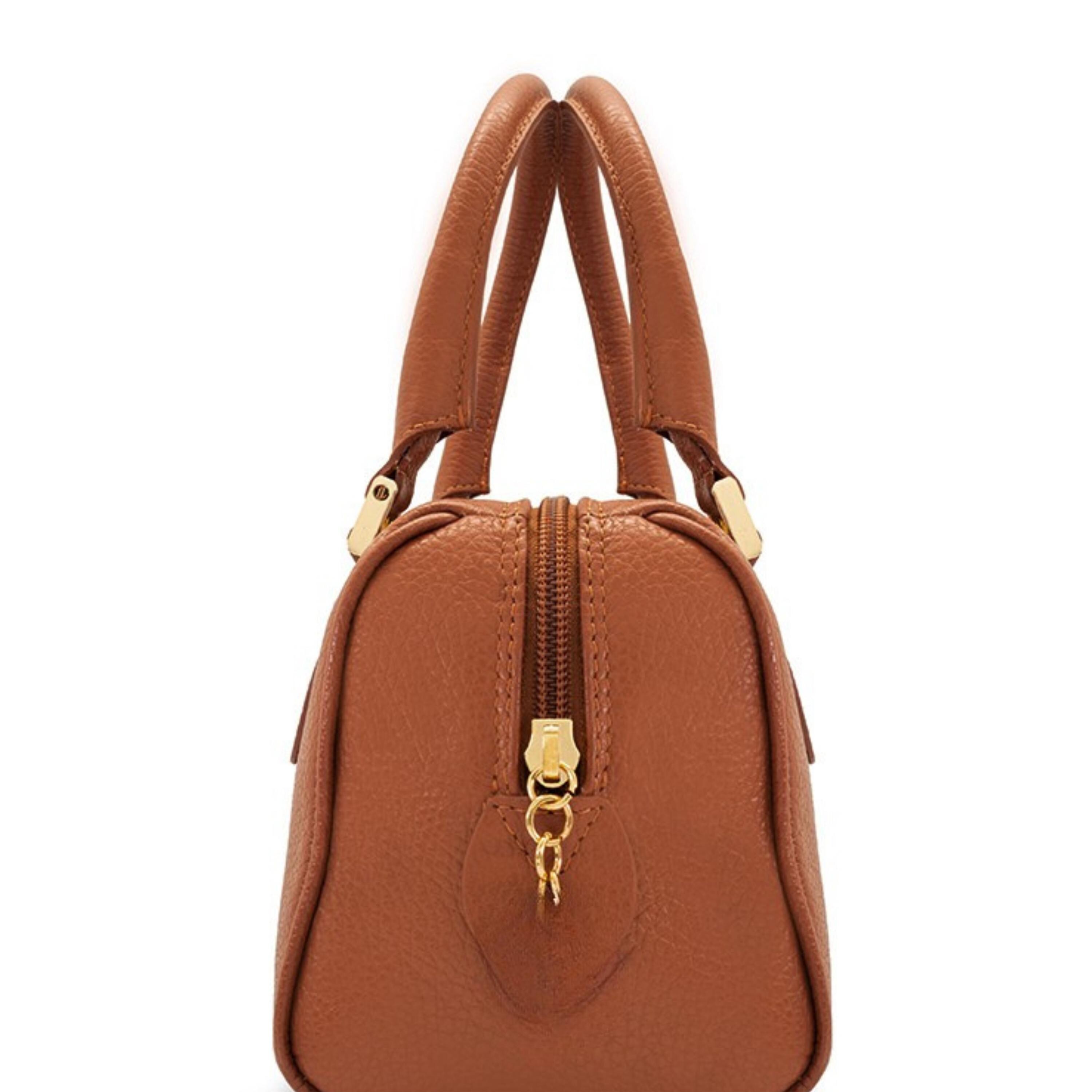 Mini Boston Leather Bag PDF Pattern – DIY Handbag Sewing Template - Etsy