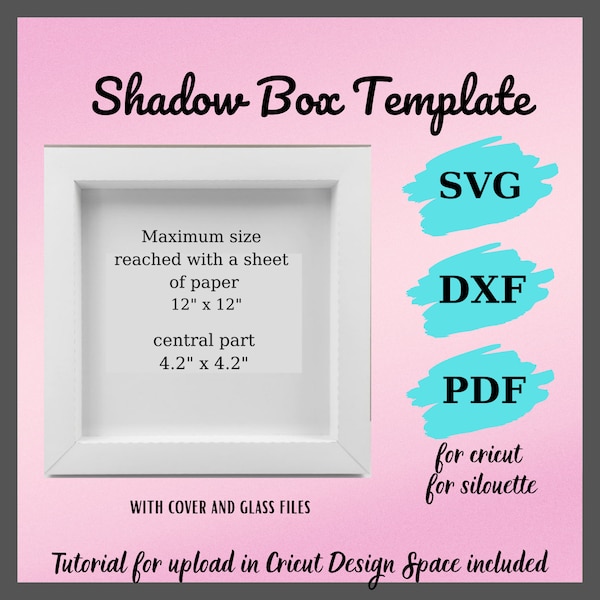 Shadow Box 12*12, Shadow Box, Shadow Box Svg, Light Box, Svg for Cricut and Silhouette, 3D Box Shadow Box 12*12, Shadow Box, Shadow Box Svg, Light Box, Svg for Cricut and Silhouette, 3D Box