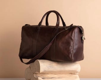 Modello per borsa da viaggio in pelle: modello fai da te per borsa da viaggio (download digitale)