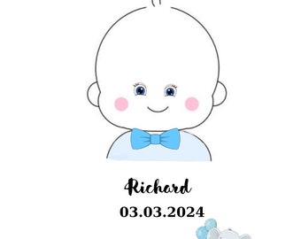 Baby&#39;s First Haircut Memory Frame: DIY Keepsake (PDF)