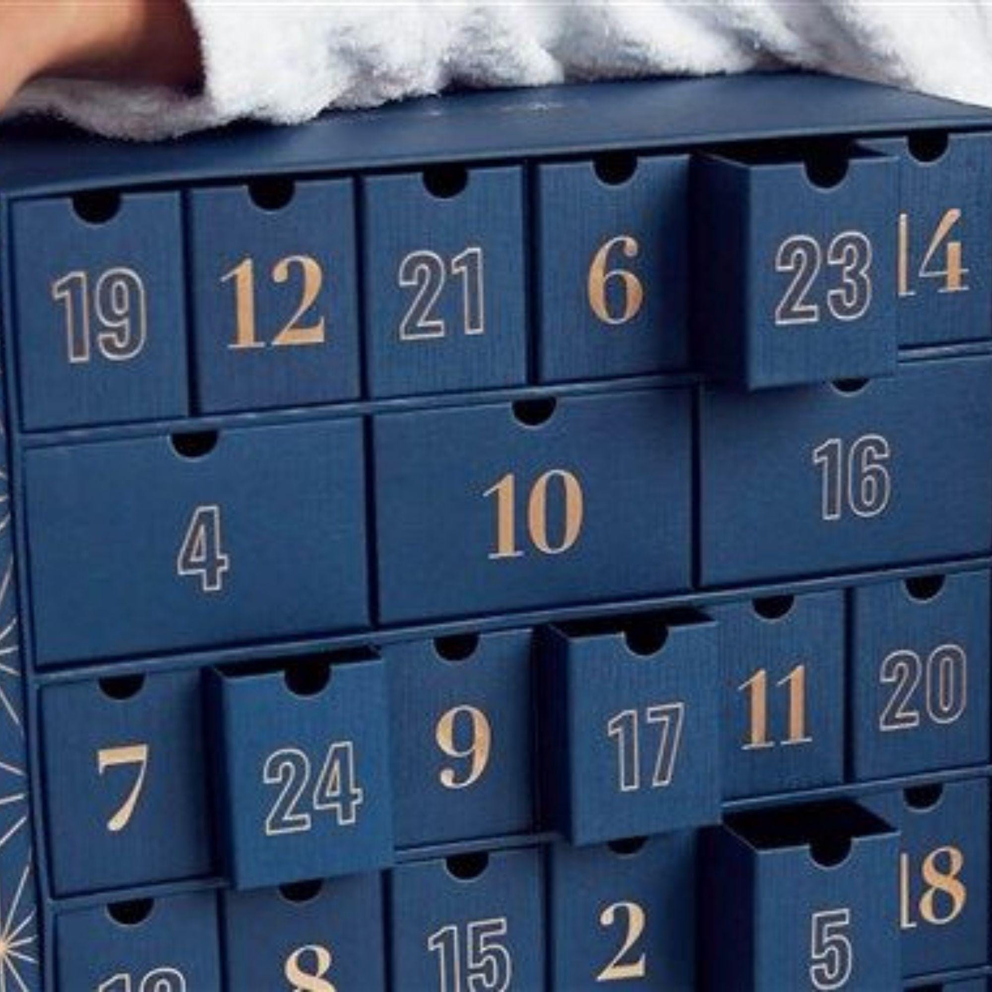 Advent Calendar Box Template, DIY Gift Box (digital Download) - Etsy