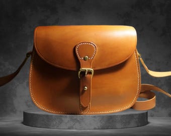 Patroon voor een leren crossbodytas voor dames, zelf te maken handtas (PDF-patroon)