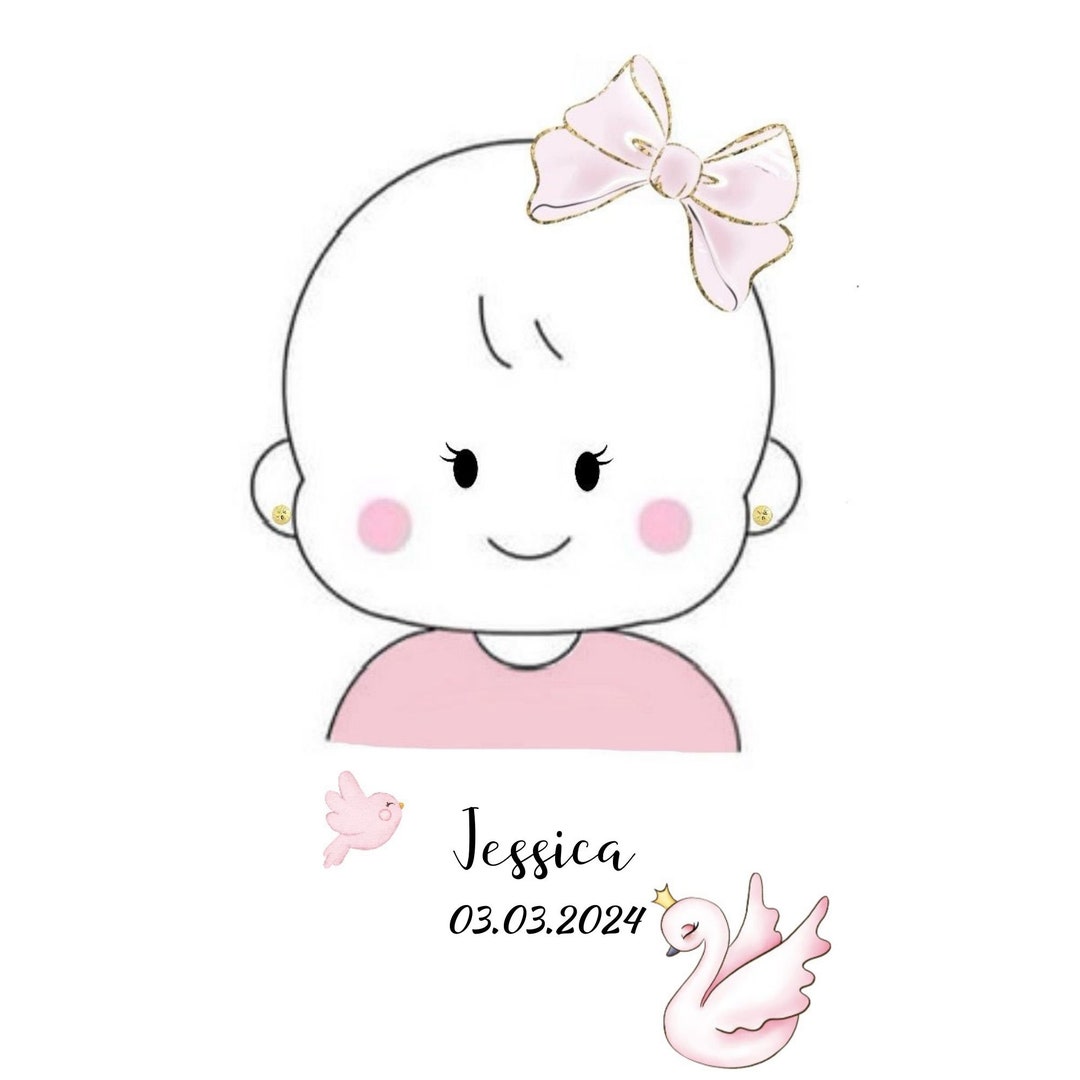 Primer corte de pelo del bebé, Marco de recuerdos del bebé