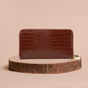 Patrón de billetera de cuero para mujer, patrón de cartera de cuero con cremallera, patrón de billetera larga, PDF de billetera de cuero, patrón de bolso de cuero, bricolaje de cuero, video