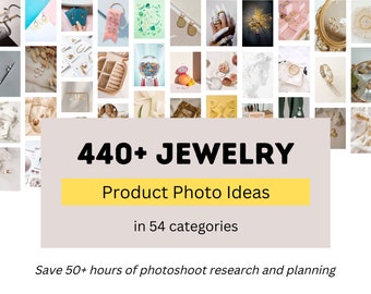 Jewelry Product Photography Brief - 440+ Product Photo Ideas