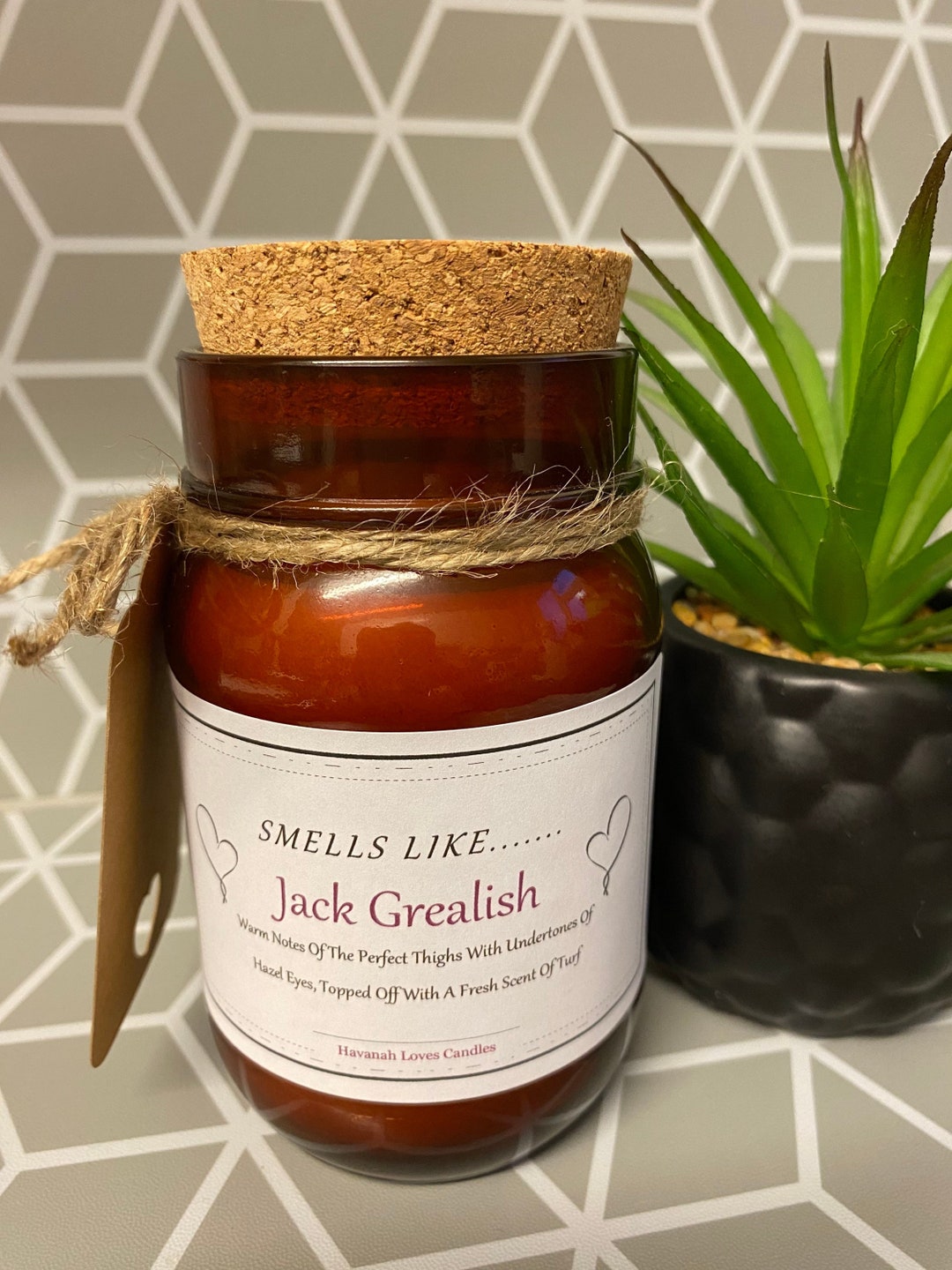 Jack Grealish, Smells Like Candle, Football Candle, Manchester City