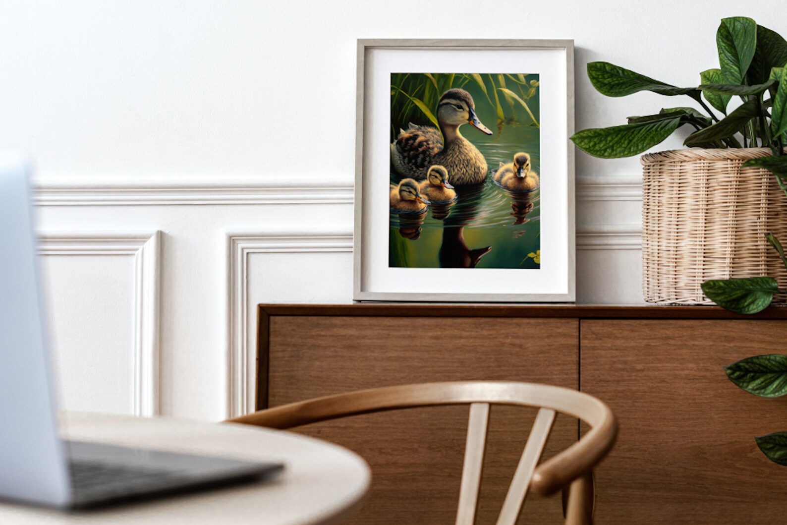 Duck Painting Duck Wall Art Duck Art Duck Print Duck Etsy