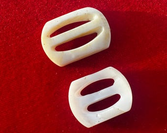 Juego de hebillas MOP Shell Vintage