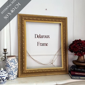 チェコ王室 – ヴィンテージ ゴールド 鍍金 装飾額縁 ヨーロッパ