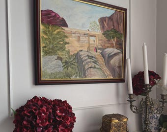 Seaside Reverie – Original Oil Painting by N.G. Reynolds- UK Artworks ( 56 x 46 cm )