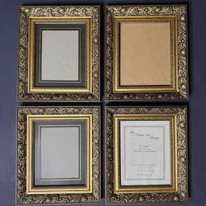 Vintage Gold Gilt Belvoir Gallery Frame Set | Matching Antique Ornate Frames