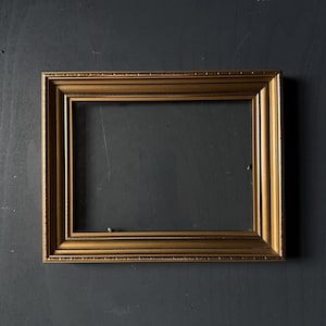 Antique Thick Small Gold Frame | Ornate Gilt Decorative Frame | Vintage Picture Frame-Decorative frame / Gilt Frame / Ornate Frame