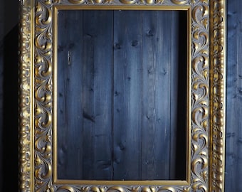 The Fontainebleau - Vintage Heavy Solid Wood Ornate Gold Frame | Large Baroque Style