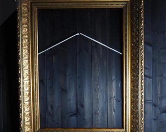 The Versailles – Extremely Heavy French Gilt Frame | Antique Gold Ornate Statement Frame