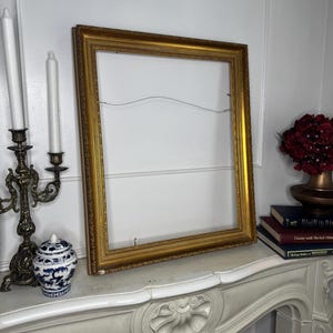 Antique Gold Gilt Ornate Frame - Althemere Style - 61x50cm