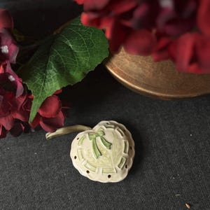 Vintage Ceramic Pomander Collection | Scented Decorative Orbs | Floral Fragrance Balls- Vintage Ceramic Decor - Potpourri -Scented pottery