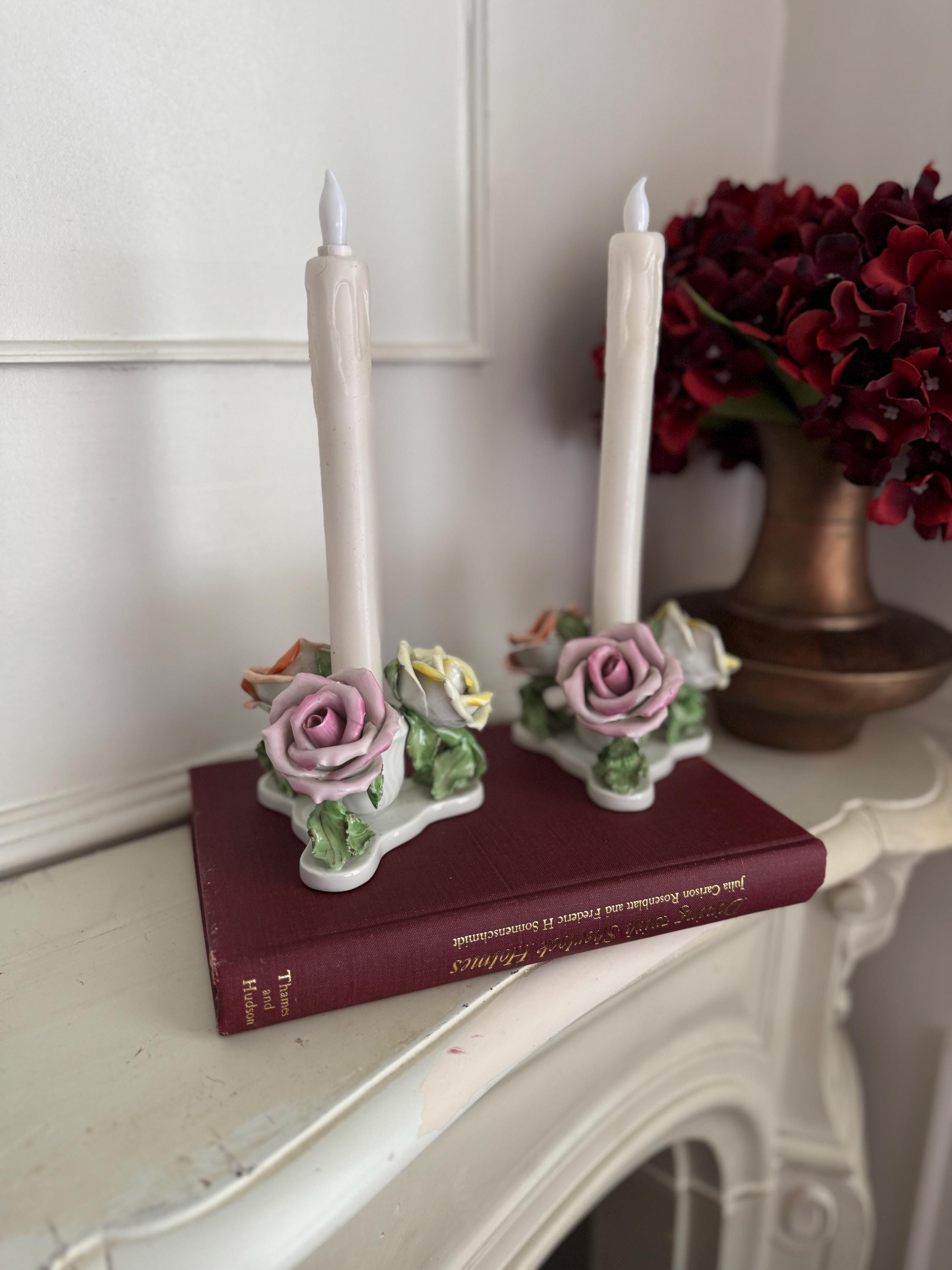 Vintage Rare Antique Herend Hungarian Hand-painted Three Roses