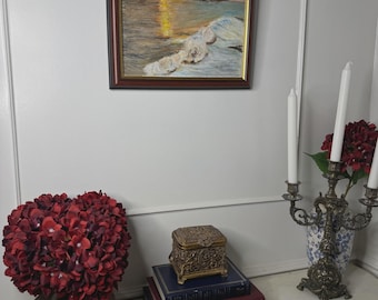 Coastal Sunset - Original Oil painting by N.G. Reynolds