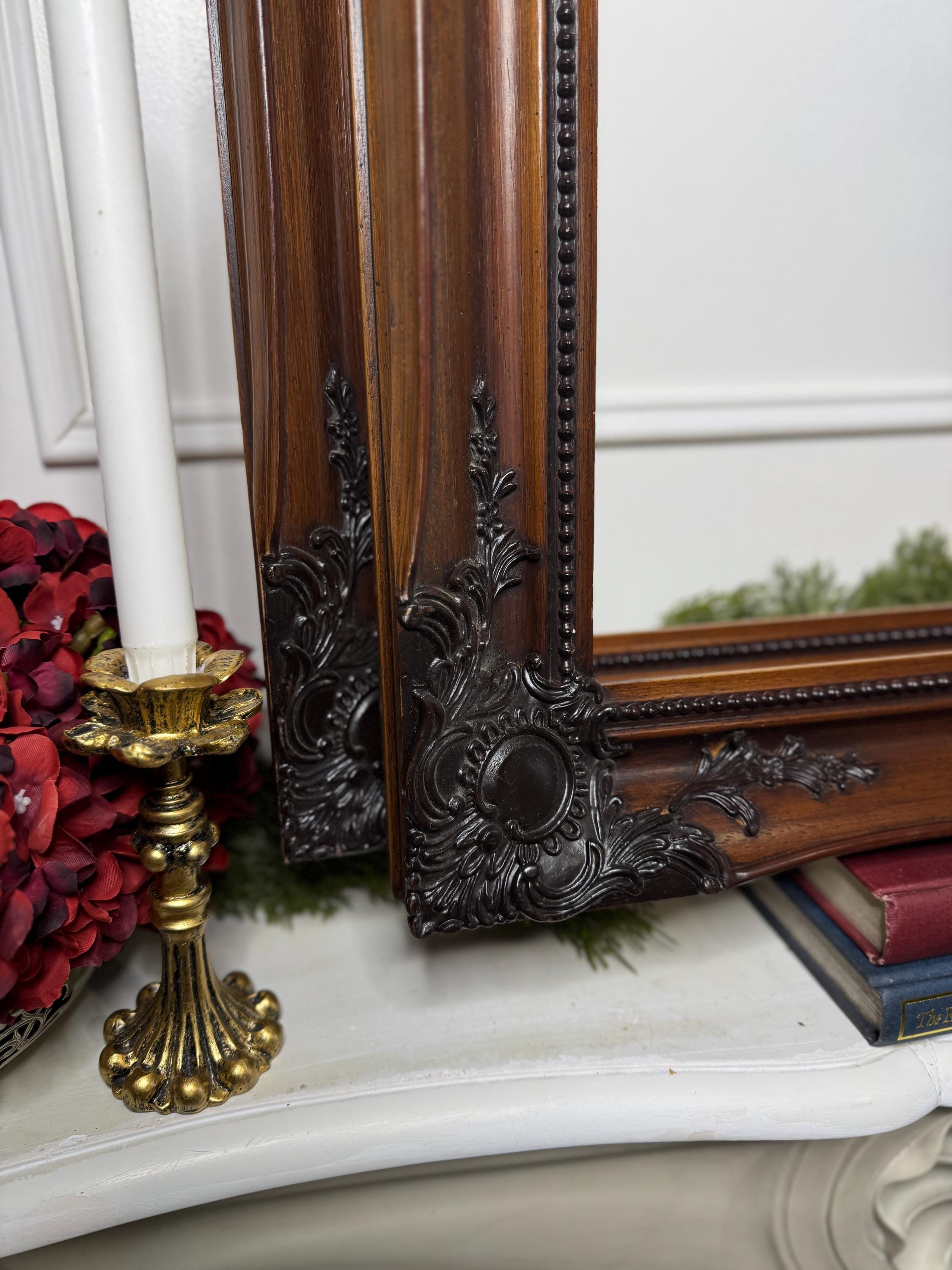 ヴィンテージの装飾的な木製ルイをテーマにしたフレーム | 大型の