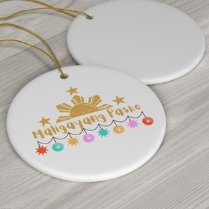 Philippines Christmas Ornament, Filipina, Philippines, Pinoy, Gift Filipina, Gift Filipino, Gift Pinay, Gift Pinoy, Filipino American, xmas