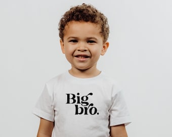 Big Bro Toddler Tee | Pregnancy Announcement Shirt | Big Brother Shirt