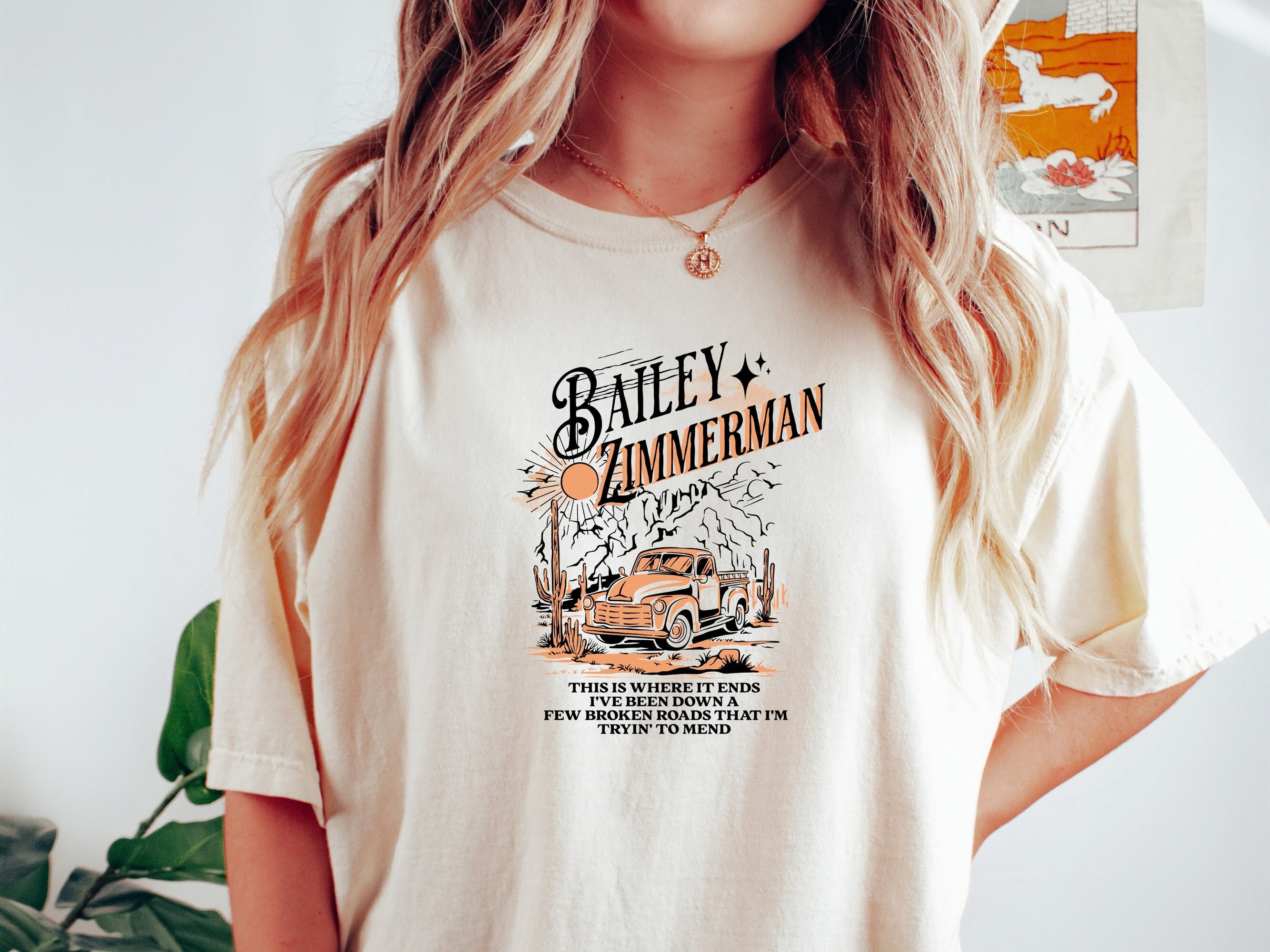 Bailey Zimmerman Artist T-shirt | Comfort Colors Country Singer