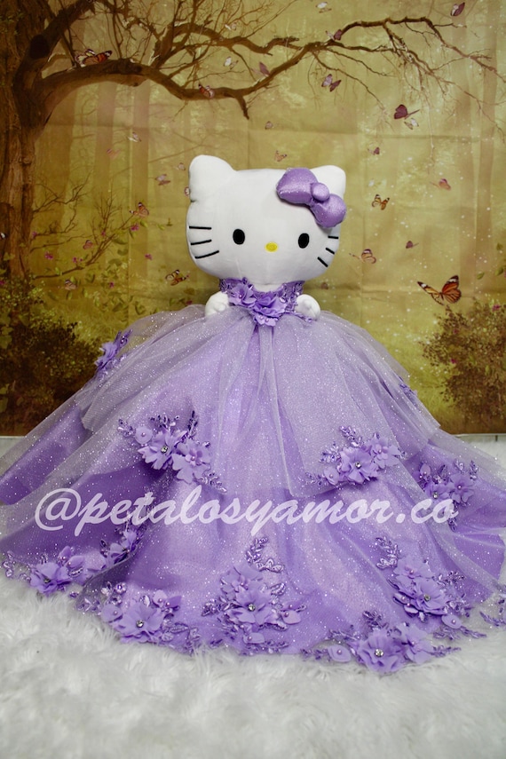 Lilac Quince Hello Kitty Plushie - Etsy Norway