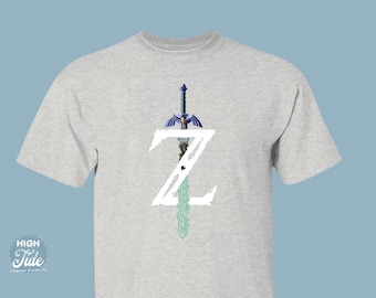 Koszulka Tears of the Kingdom Master Sword | The Legend of Zelda totk, Breath of the Wild