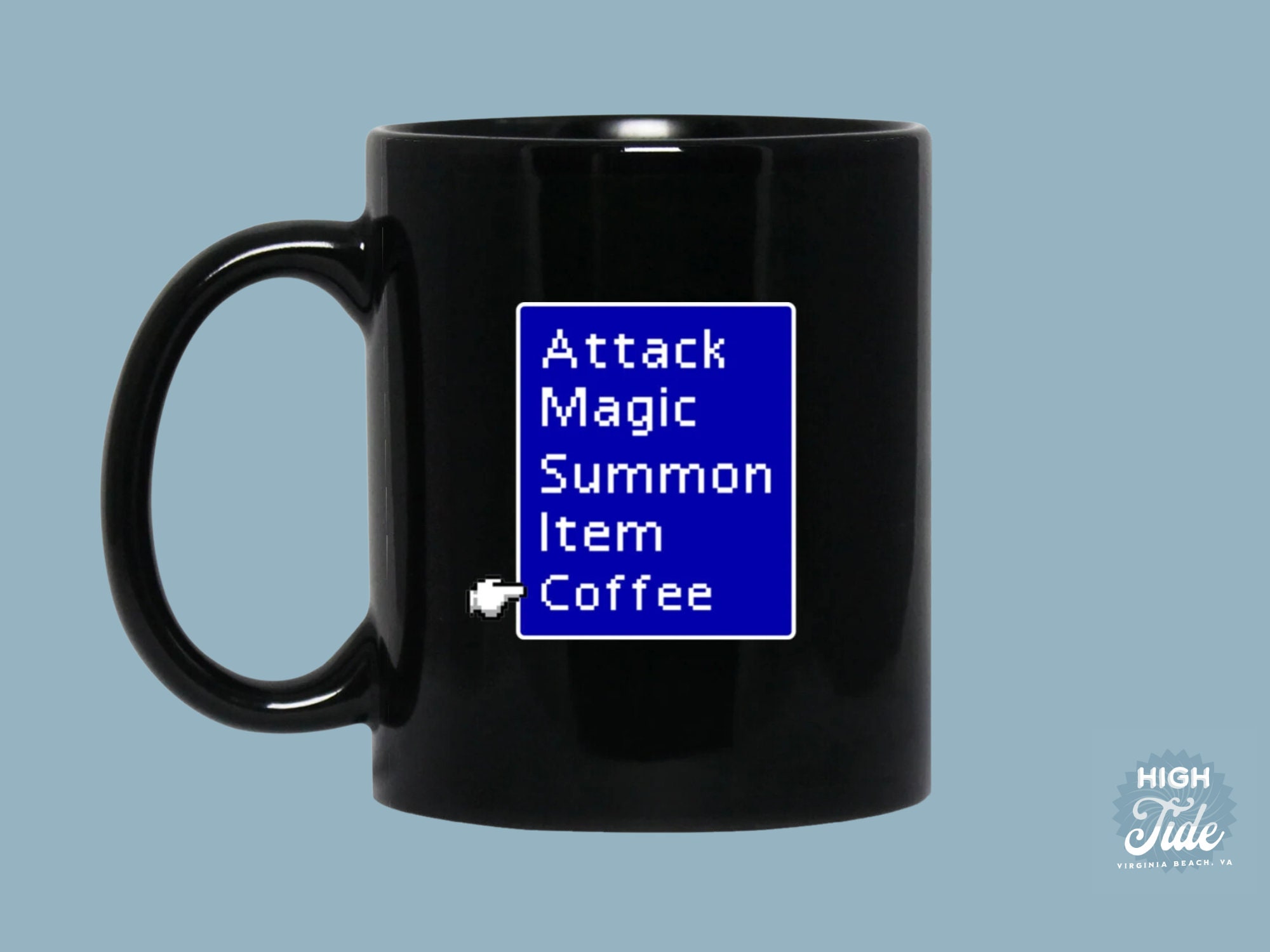 Final Fantasy 7 Battle Menu Coffee Mug Final Fantasy 7 Ff7 - Etsy