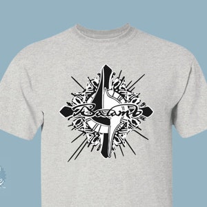 Final Fantasy 8 Balamb Garden T-Shirt, Squall Leonhart, Rinoa Heartlilly, final fantasy viii