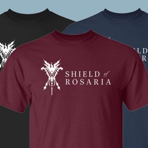 Shield of Rosaria T-Shirt, Final Fantasy 16, FFXVI, Clive Rosfield