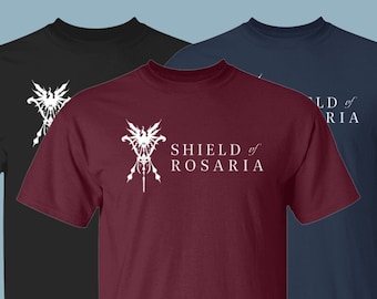Shield of Rosaria T-Shirt, Final Fantasy 16, FFXVI, Clive Rosfield