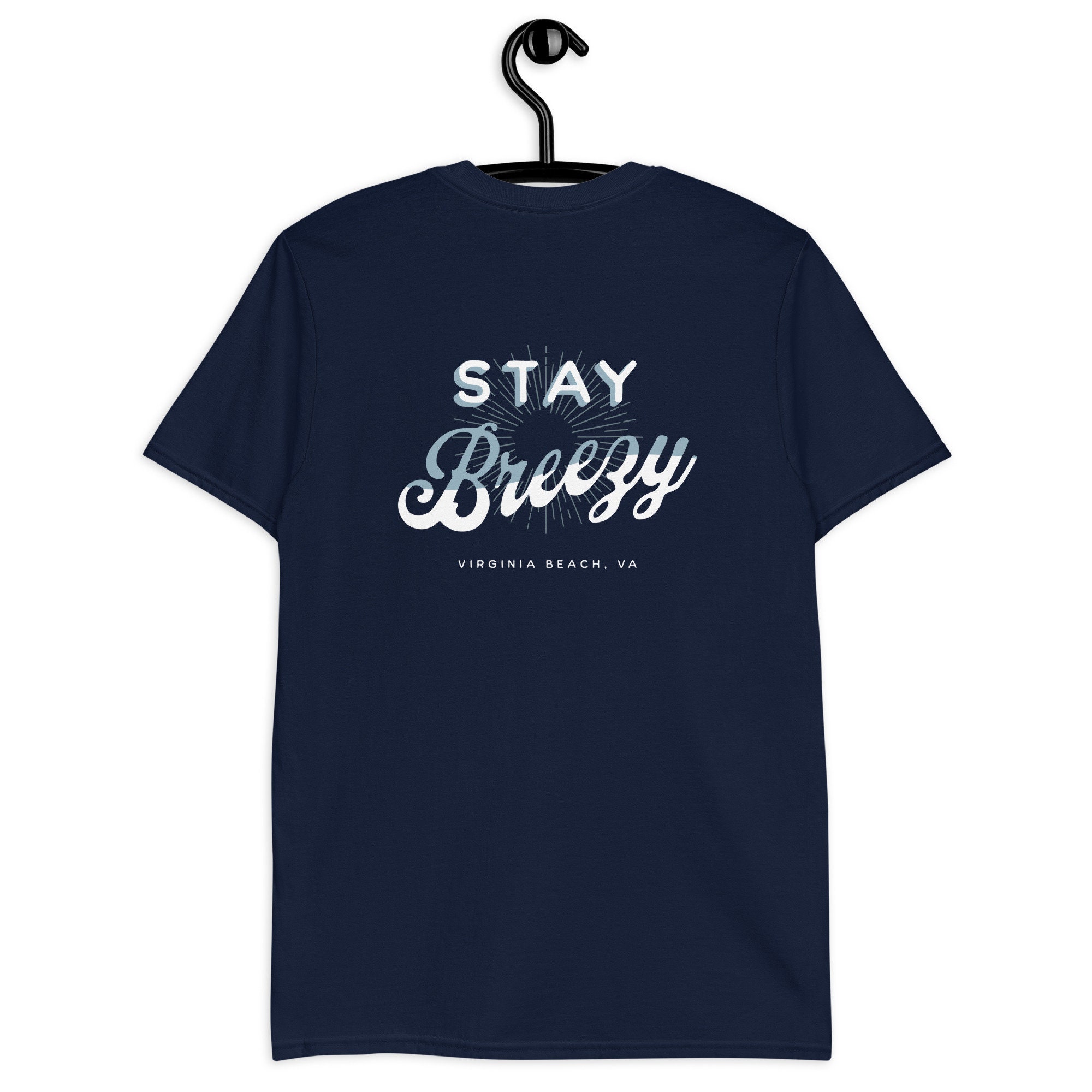 Stay Breezy Virginia Beach T-shirt - Etsy